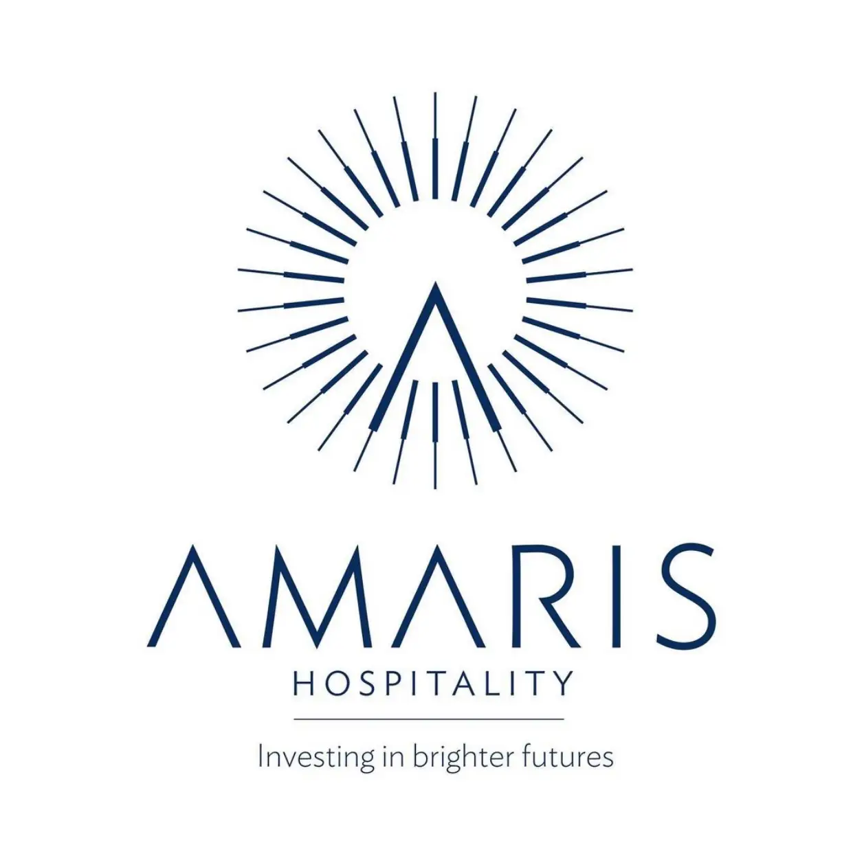 AMARIS hospitality investing in brighter futures logo